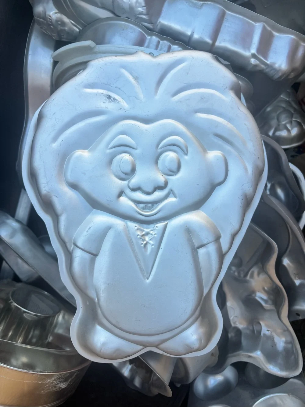 Wilton Silver Decorative Metal Cake and Cookie Mold Set